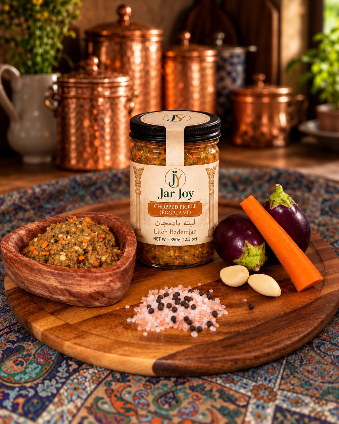 JarJoy torshi served at the table